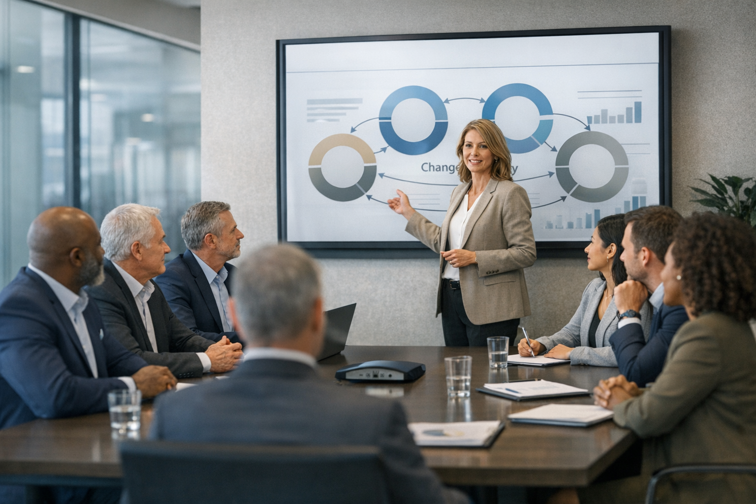 Liderazgo para el cambio: guía estratégica para directivos y equipos de RRHH