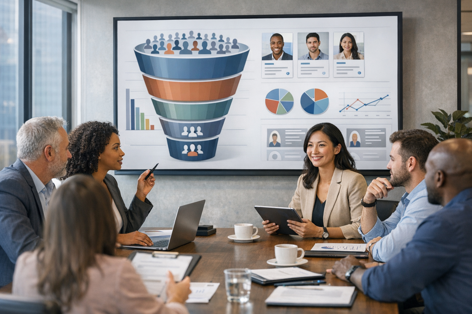 Funnel de selección eficiente: diseño, métricas y checklist para RRHH